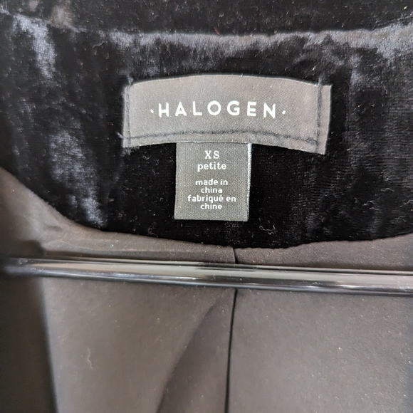Halogen velvet blazer - Picture 5 of 6